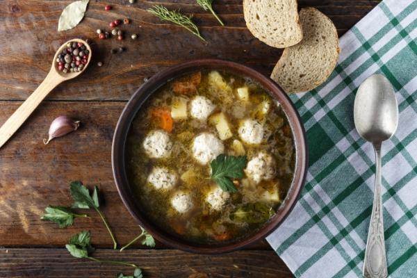 Суп с фрикадельками и капустой: пошаговый рецепт