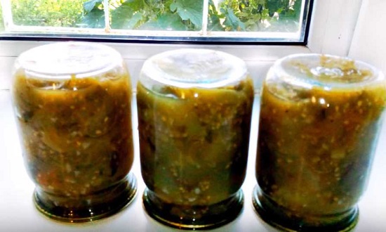 Салат из зеленых помидор на зиму — простые рецепты вкусного салата в банках