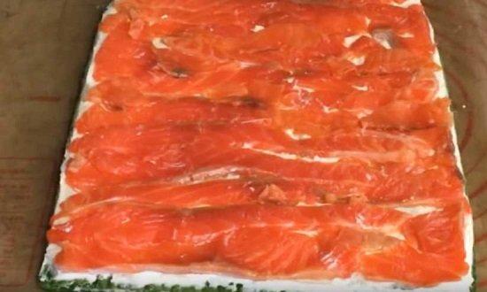 Рецепты приготовления закуски из красной рыбы и сливочного сыра на праздничный стол