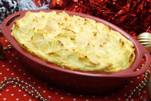 Картофельное пюре в духовке «Праздничное»