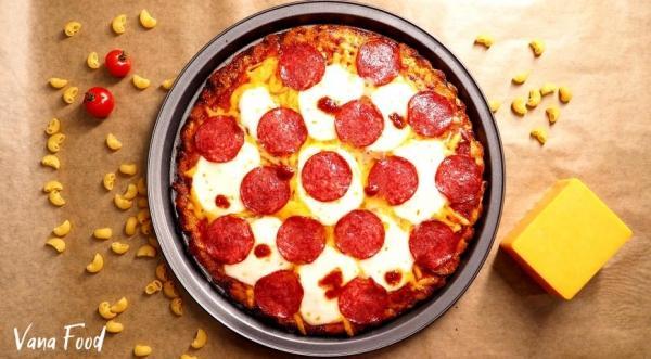 Мак энд чиз пицца - макароны с сыром вместо теста!, пошаговый рецепт с фото