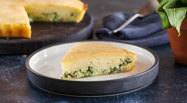 Капустный пирог с зеленью на сметане, пошаговый рецепт с фото