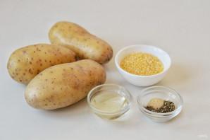 Картофель в кукурузной муке