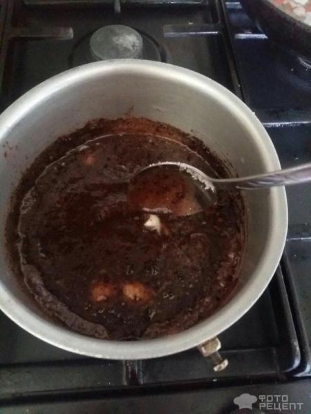 Рецепт: Шоколадно-банановый торт - Без выпечки