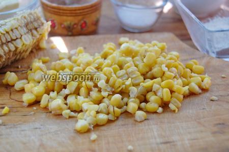 Запечённая цветная капуста с кукурузой в молочном соусе 