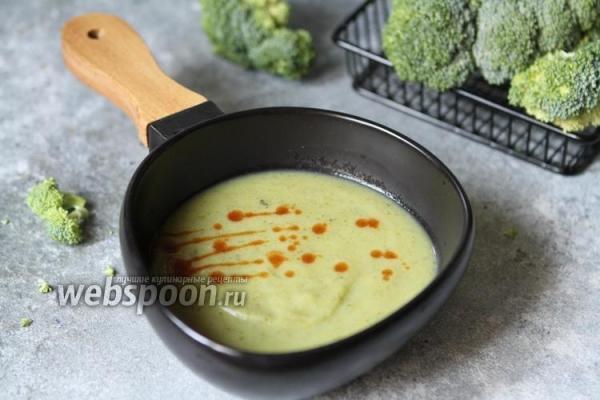 Крем-суп из цукини и брокколи с картофелем 