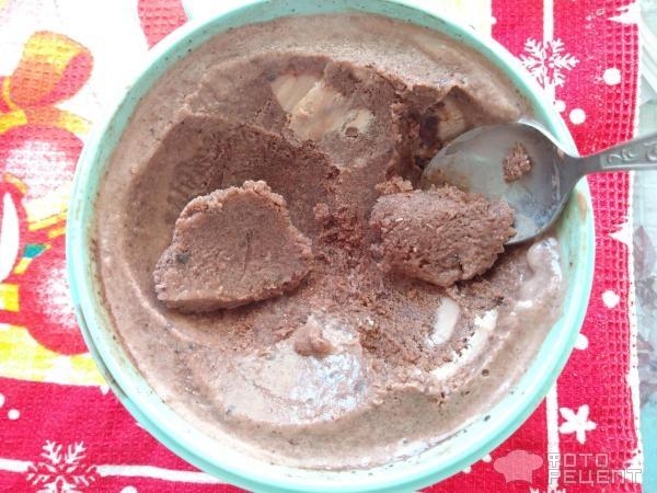 Рецепт: ВКУСНЕЙШЕЕ МОРОЖЕНОЕ СВОИМИ РУКАМИ - По вкусу ,как шоколадное мороженое в вафельном стаканчике