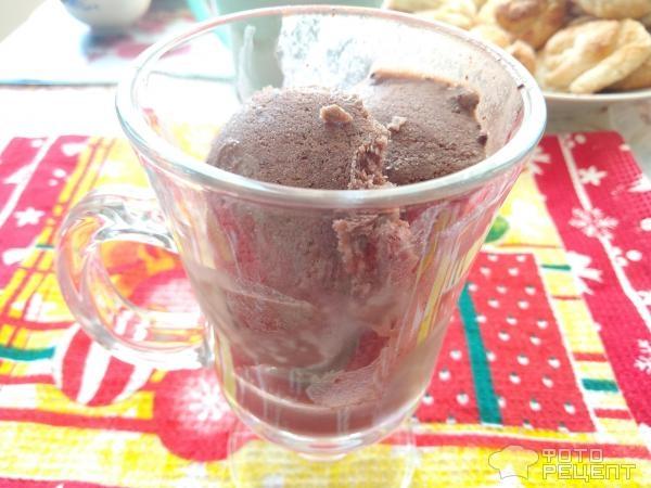 Рецепт: ВКУСНЕЙШЕЕ МОРОЖЕНОЕ СВОИМИ РУКАМИ - По вкусу ,как шоколадное мороженое в вафельном стаканчике