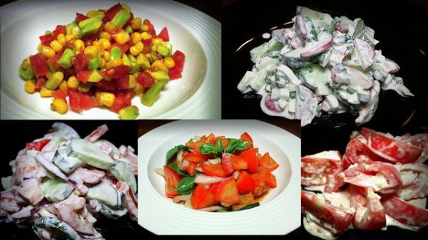 5 максимально быстрых и вкусных летних салатов