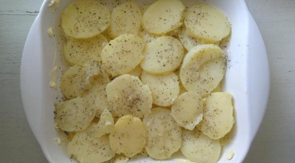 Запеканка из баклажанов и молодого картофеля, пошаговый рецепт с фото