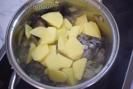 Крем-суп из лесных грибов со сливками 