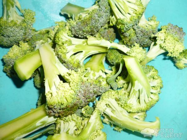 Рецепт: Кролик тушенный с овощами - С брокколи!