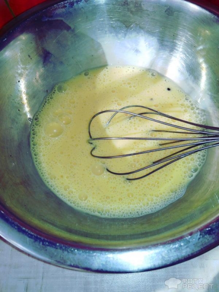Рецепт: Омлет на сковороде - Омлет с руколой - очень быстро, вкусно и полезно