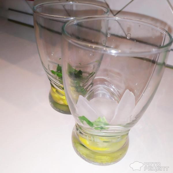 Рецепт: Освежающий летний напиток - С лимоном, с мятой, охлаждающий
