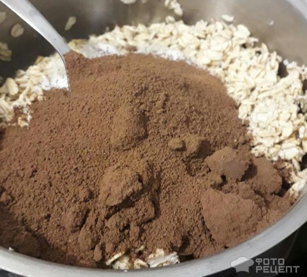 Рецепт: Шоколадная овсяная каша "А ля Несквик" - Детская овсяная каша "Nesquik All natural" c какао и фруктами. Новый взгляд на обычную овсянку.