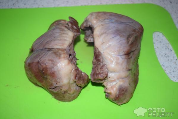 Рецепт: Свиное сердце с овощами - в порционных горшочках из духовки!