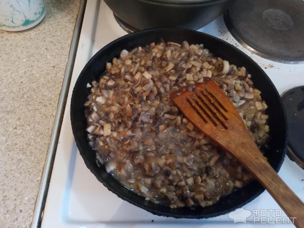 Рецепт: Котлеты капустные с грибами - По-домашнему