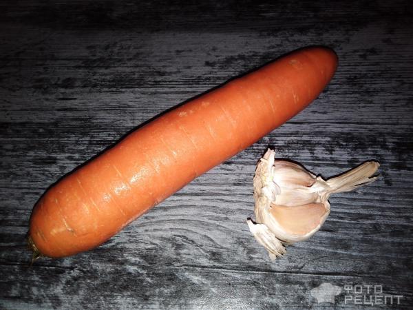 Рецепт: Рулет из кабачков - "с морковью и чесноком"