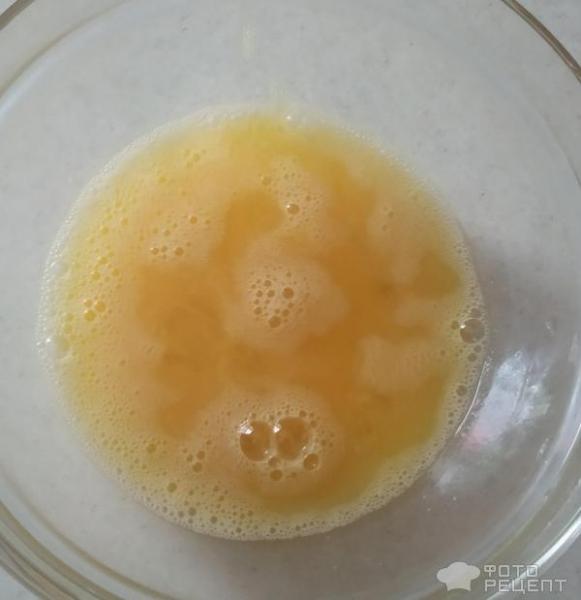 Рецепт: Стручковая фасоль с яйцами - Фасоль стручковая в омлете.