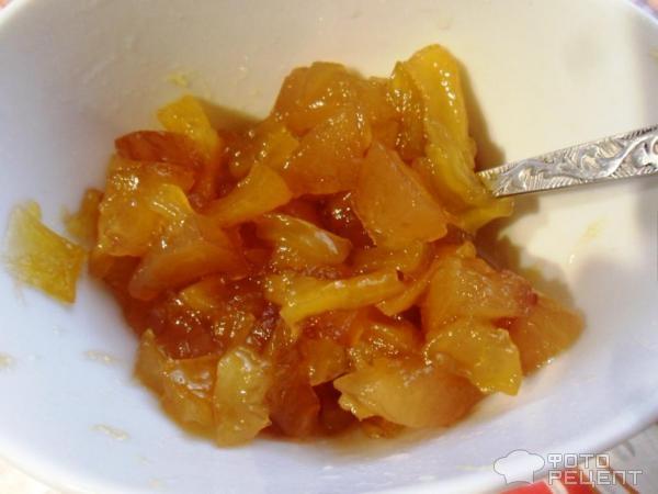 Рецепт: Варенье из яблок с кабачками - с ароматом лимона