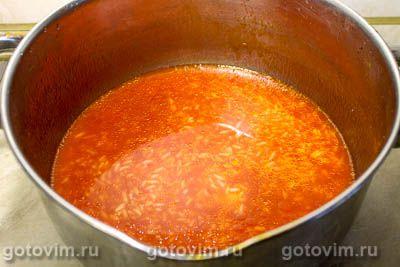 Лечо из болгарского перца с рисом на зиму