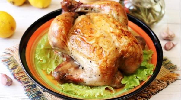 Запеченная курица по-калабрийски, пошаговый рецепт с фото