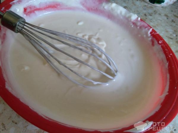 Рецепт: Крем для торта Красный бархат - с заменой дорогих ингредиентов