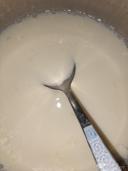 Рецепт: Крем на молоке - С крахмалом