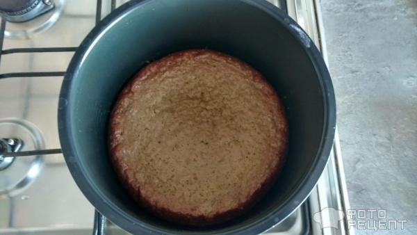 Рецепт: Нежирный (диетический) быстрый печеночный пирог - в мультиварке