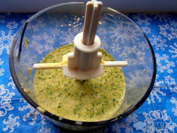 Рецепт: Овсяные блины - со шпинатом