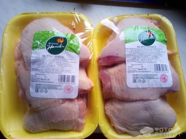 Рецепт: Шашлык из куриных бедрышек - Летнее вкусное блюдо