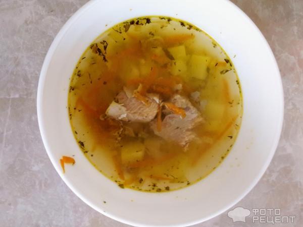 Рецепт: Сливочный суп с консервированной горбушей - готовится быстро, получается вкусно!