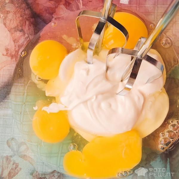 Рецепт: Сыр пикантный, домашний с яйцами - С чесночком, очень просто готовить.