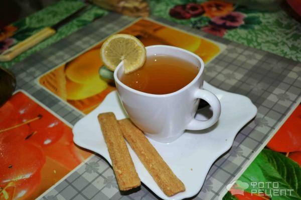 Рецепт: Зеленый чай с фейхоа и мандарином - Лечебный чай для гурманов.