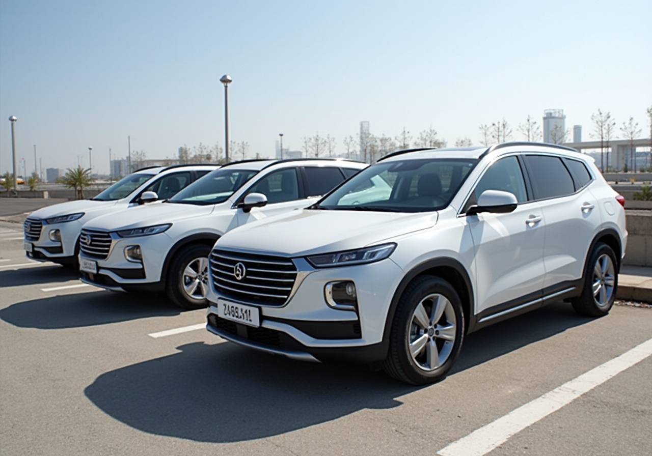 Красноярские дорожники обновляют парк: три премиальных Haval за 9 миллионов рублей