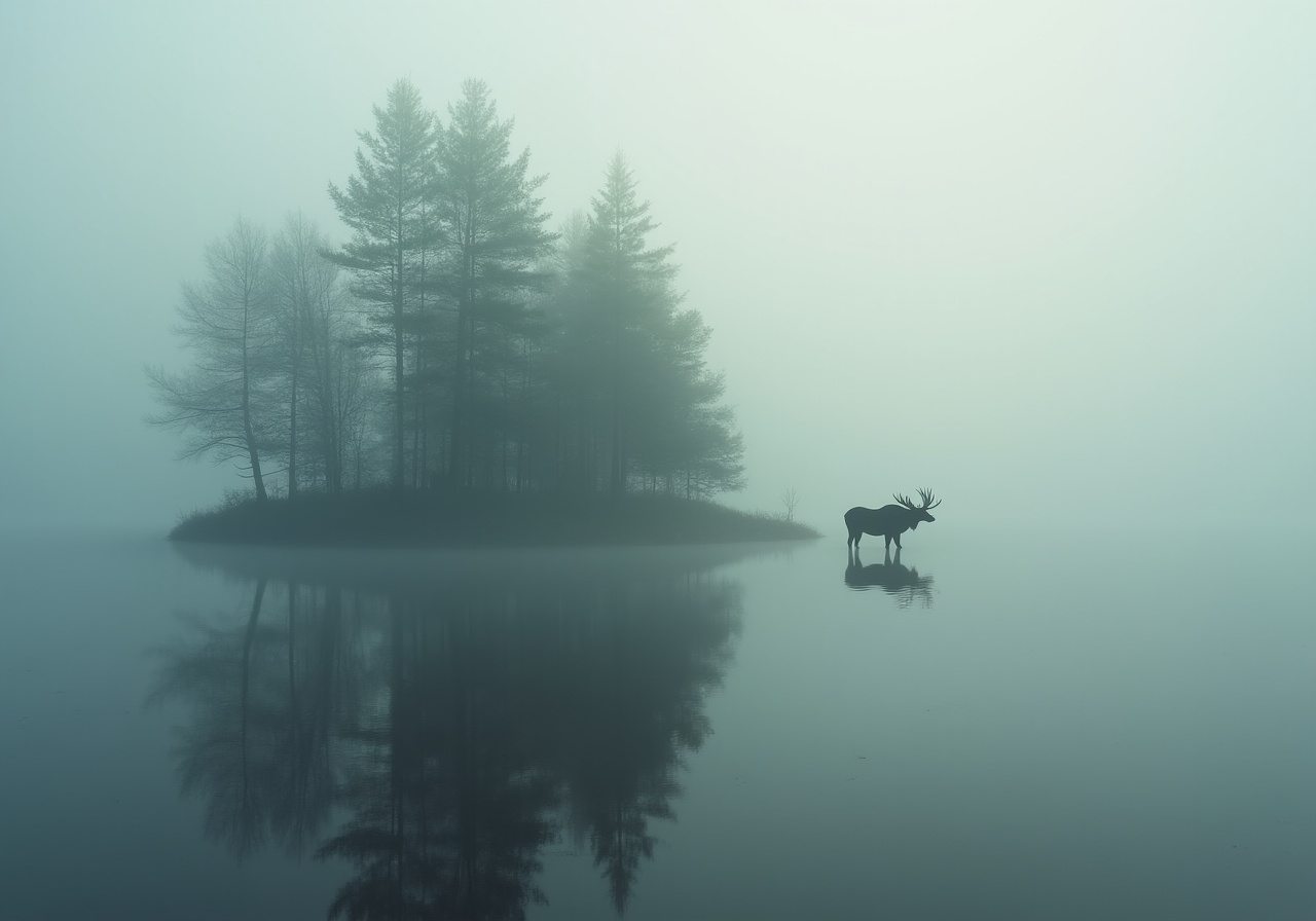 Лосиный остров на Куршском заливе: таинственный мир дикой природы