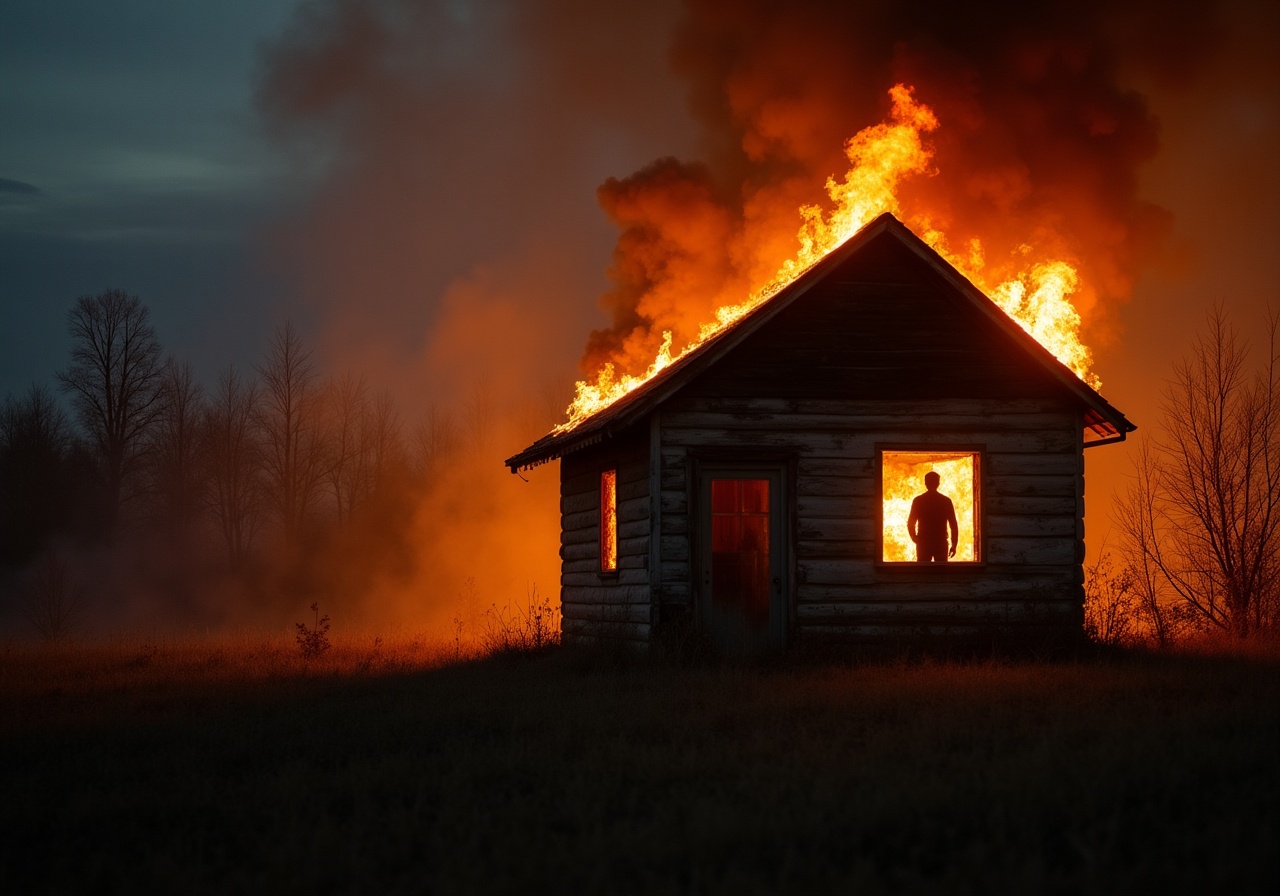 Трагедия во Владимирской области: в огне погиб мужчина