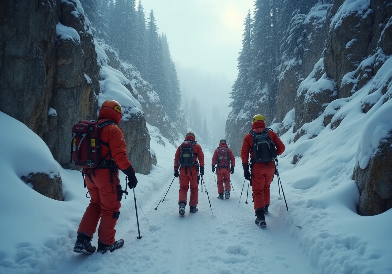 Трёх туристов успешно спасли из затерянного в горах Сочи ущелья