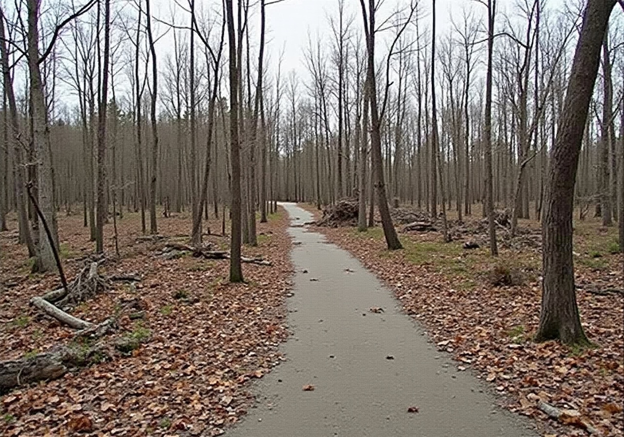 В Улан-Удэ на Тропе здоровья пострадали около двадцати деревьев